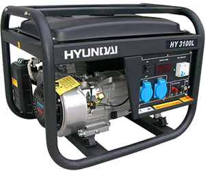 Бензиновый генератор Hyundai HY3100